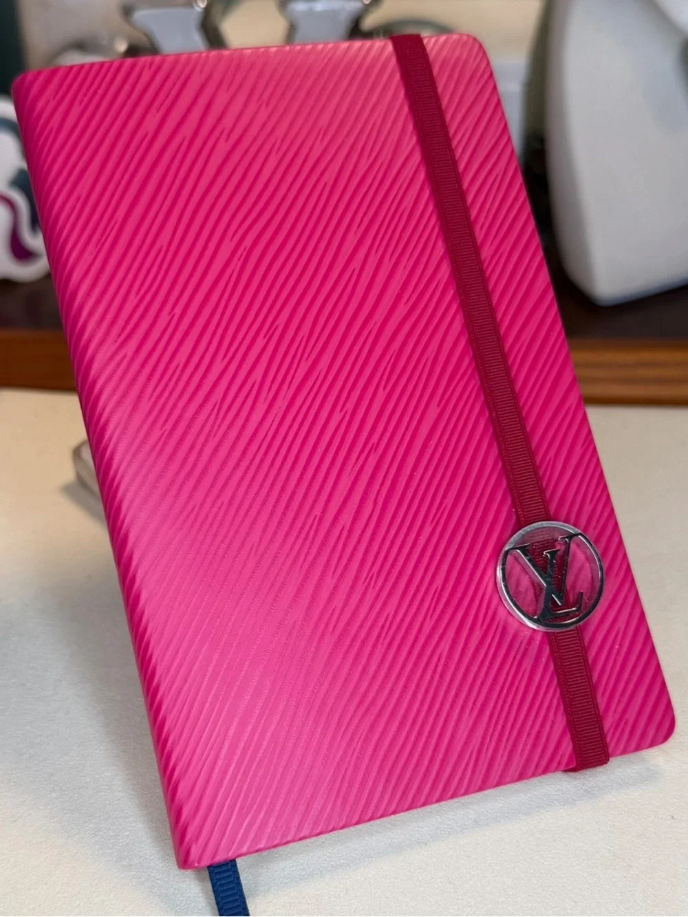 BRAND NEW! Louis Vuitton Epi Cahier Gustave MM Notebook